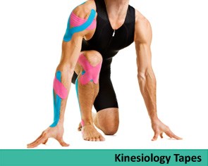 Kinesiology Tape, Fita Adesiva e Bandagem